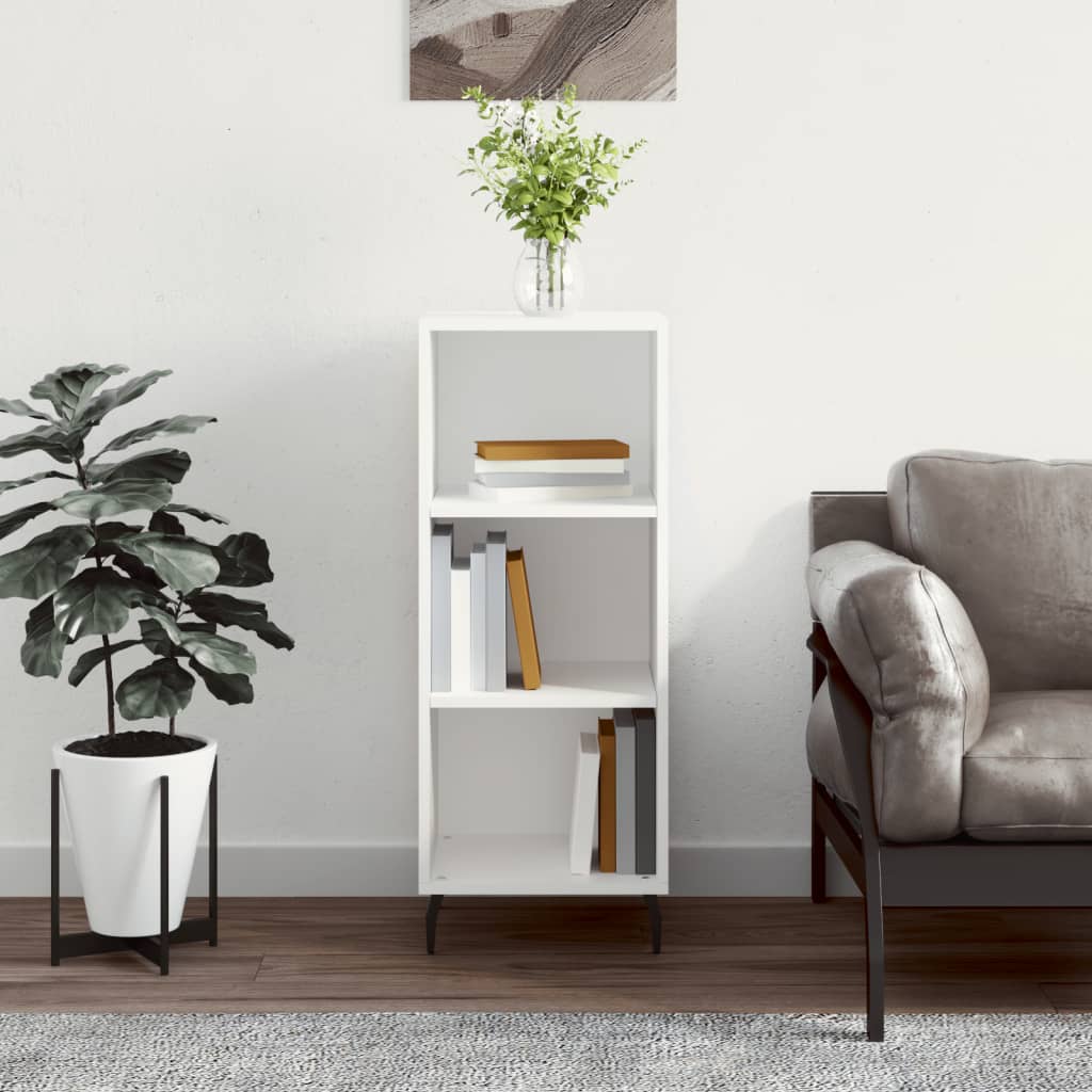 Buffet blanc 34,5x32,5x90 cm bois d'ingénierie - XIOS