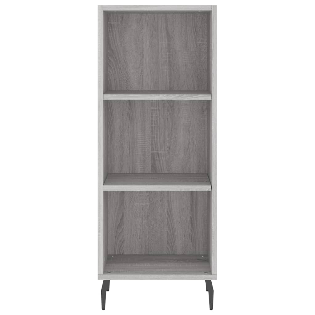 Buffet sonoma gris 34,5x32,5x90 cm bois d'ingénierie - XIOS