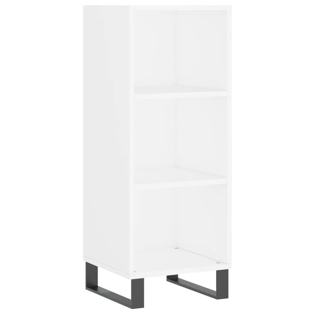Buffet blanc 34,5x32,5x90 cm bois d'ingénierie - XIOS