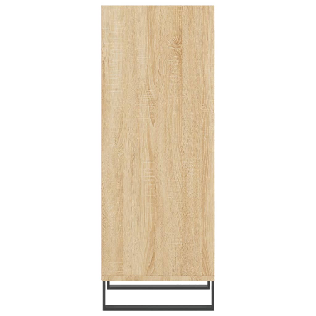 Buffet chêne sonoma 34,5x32,5x90 cm bois d'ingénierie - XIOS