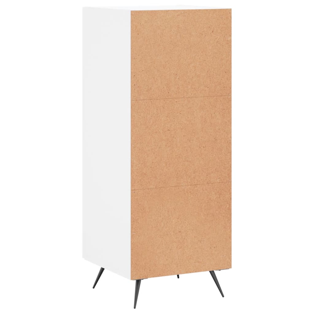 Buffet blanc 34,5x34x90 cm bois d'ingénierie - XIOS