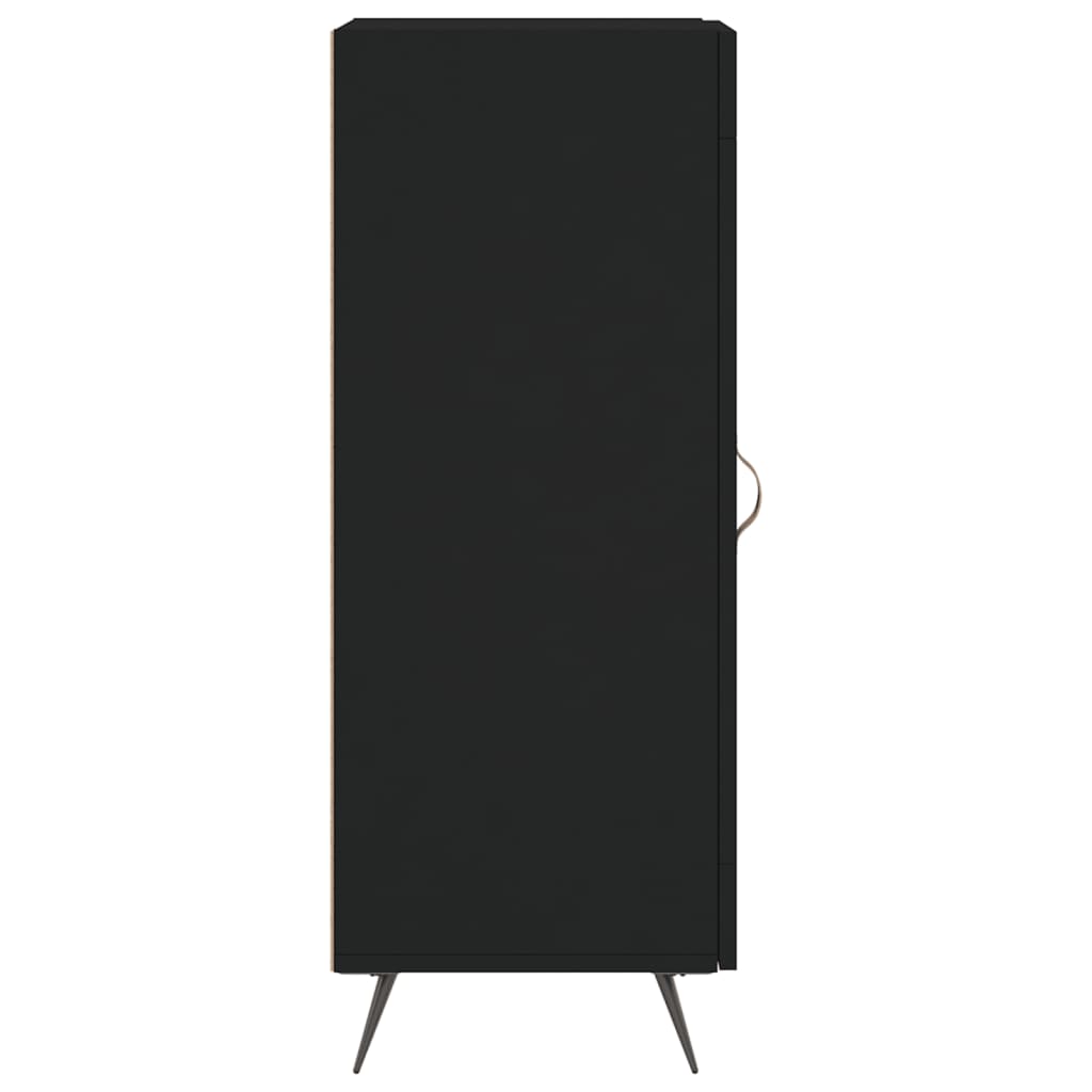 Buffet Noir 34,5x34x90 cm Bois d'ingénierie - XIOS