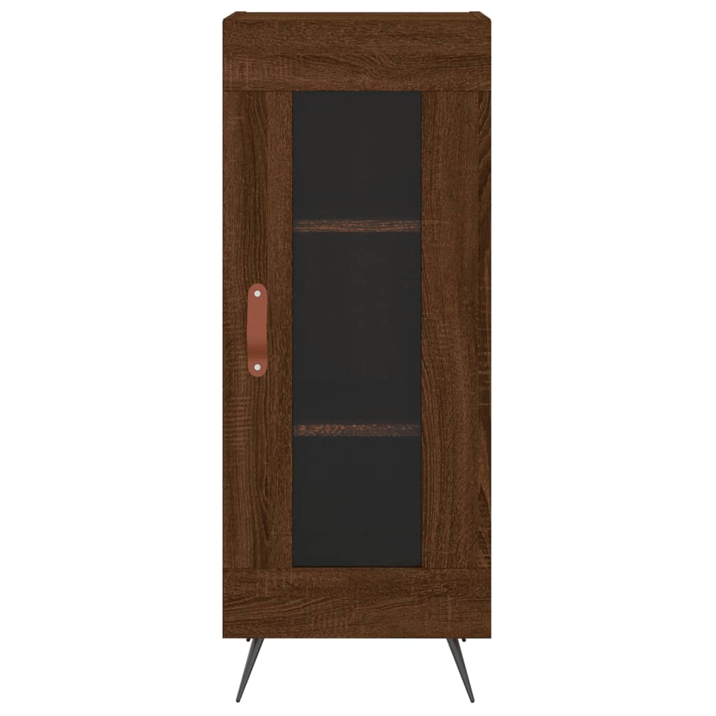 Buffet Chêne marron 34,5x34x90 cm Bois d'ingénierie - XIOS