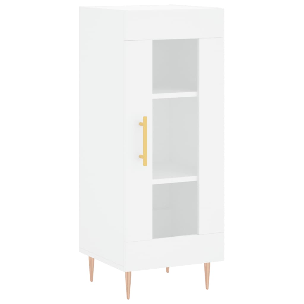 Buffet blanc 34,5x34x90 cm bois d'ingénierie - XIOS