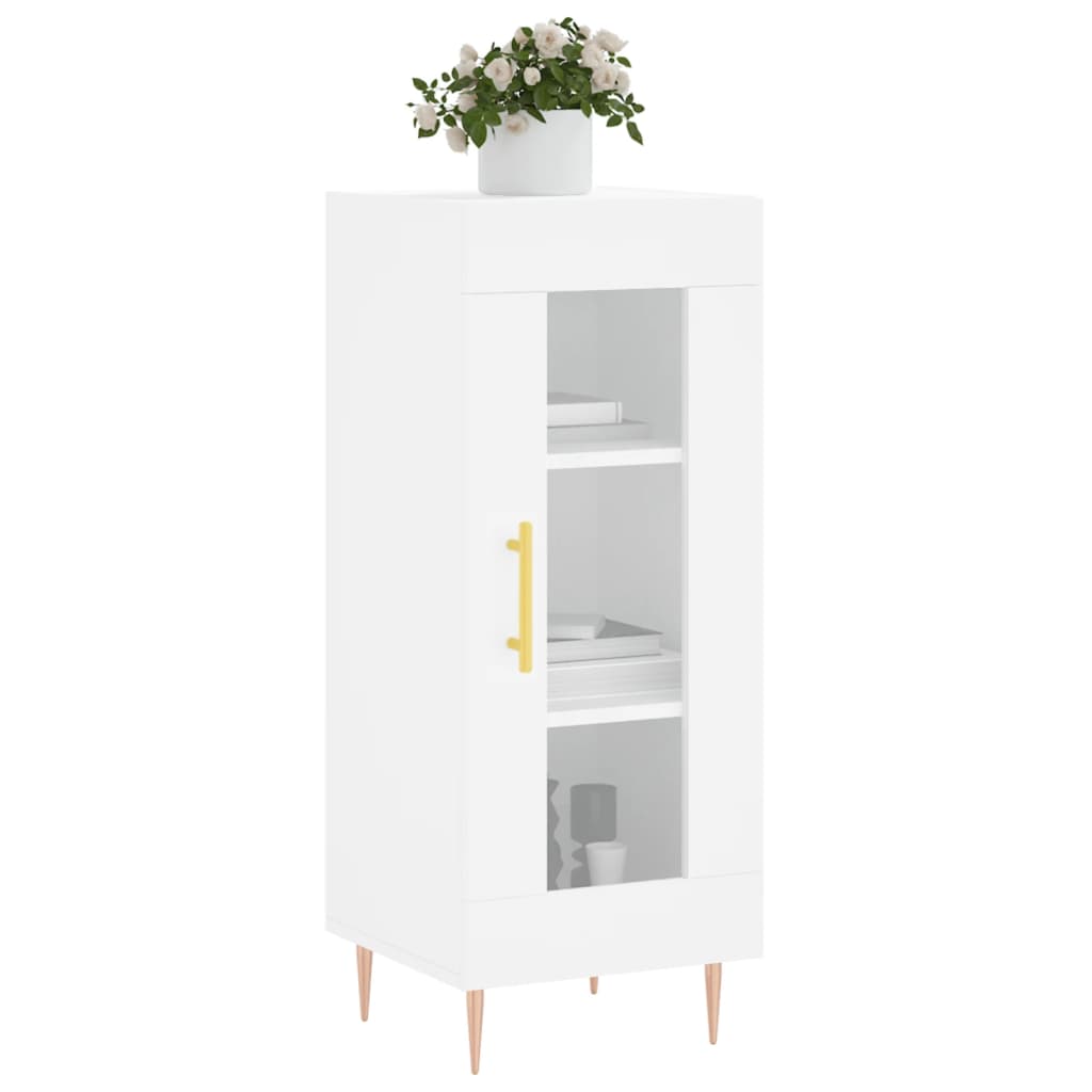 Buffet blanc 34,5x34x90 cm bois d'ingénierie - XIOS