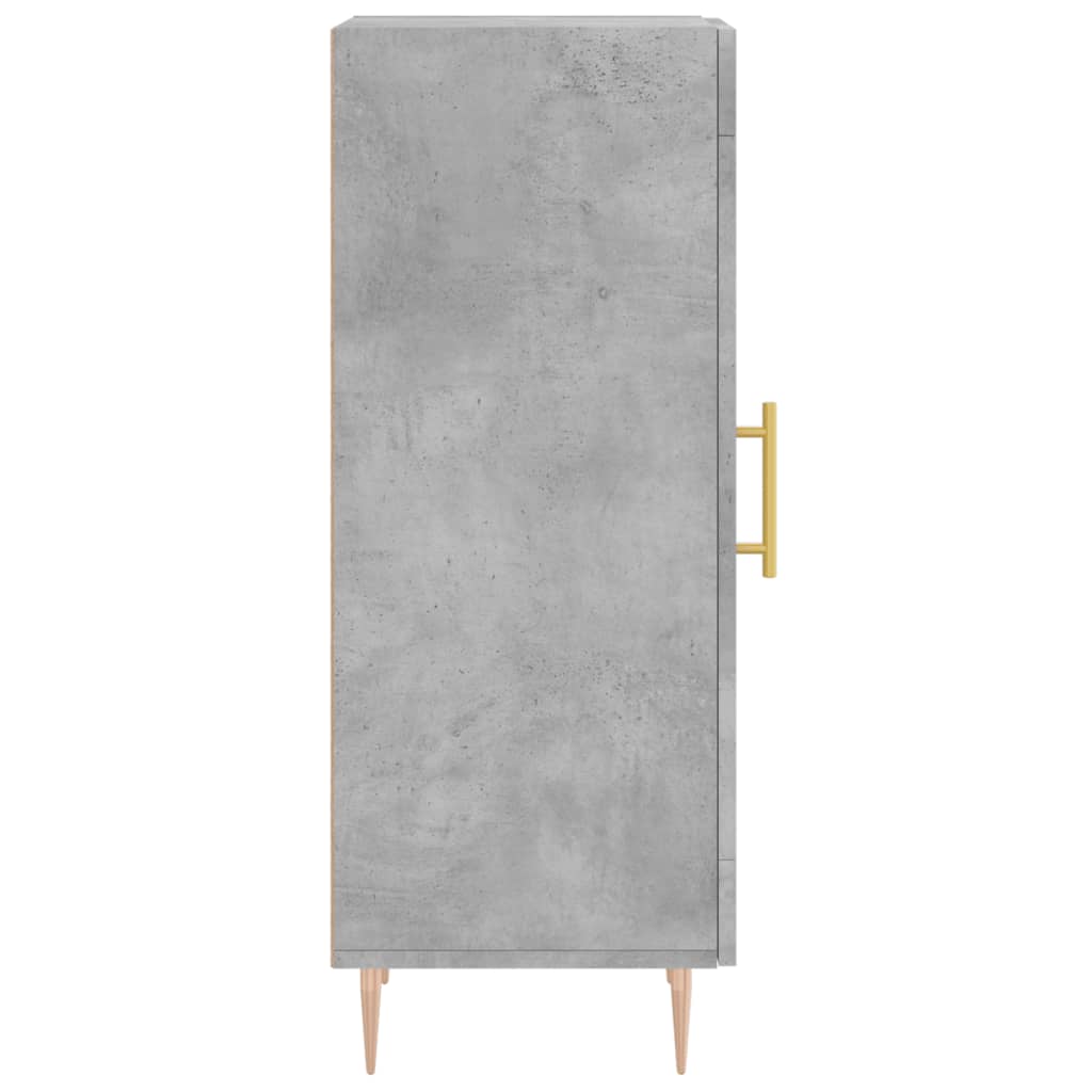 Buffet Gris béton 34,5x34x90 cm Bois d'ingénierie - XIOS