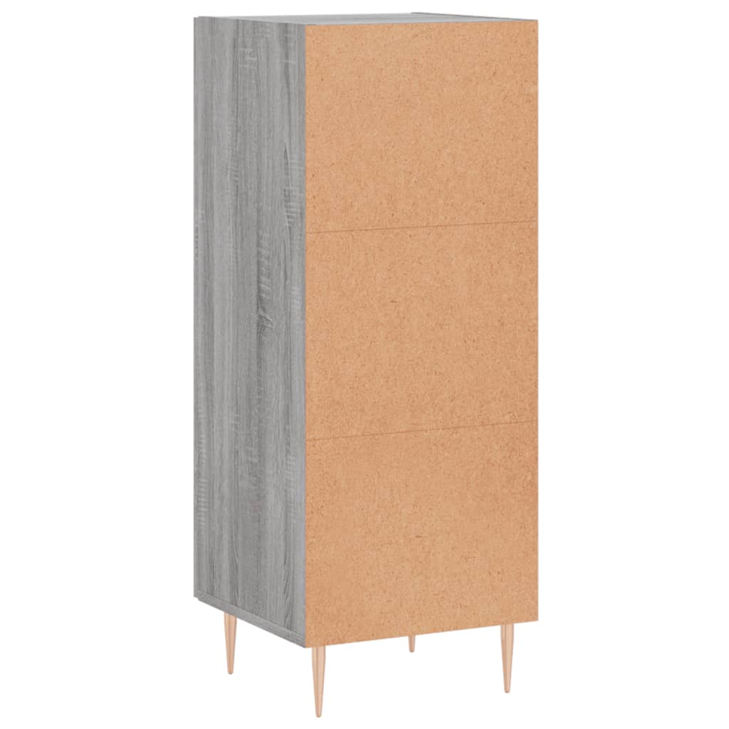 Buffet Sonoma gris 34,5x34x90 cm Bois d'ingénierie - XIOS