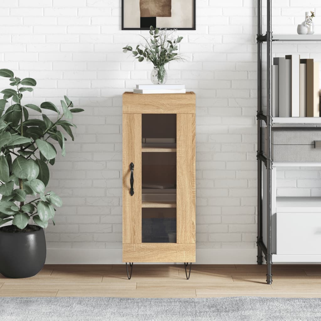 Buffet Chêne sonoma 34,5x34x90 cm Bois d'ingénierie - XIOS