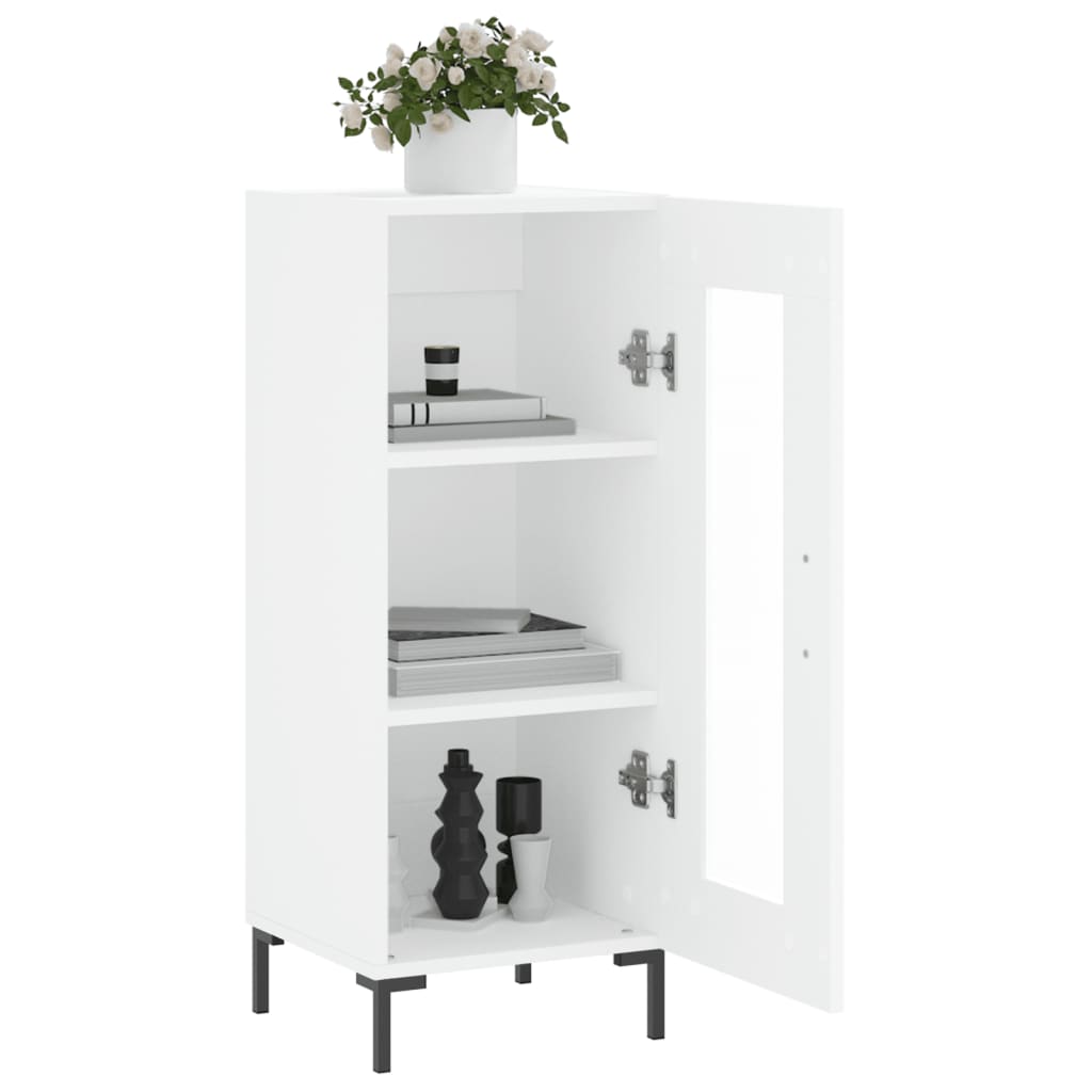 Buffet blanc 34,5x34x90 cm bois d'ingénierie - XIOS