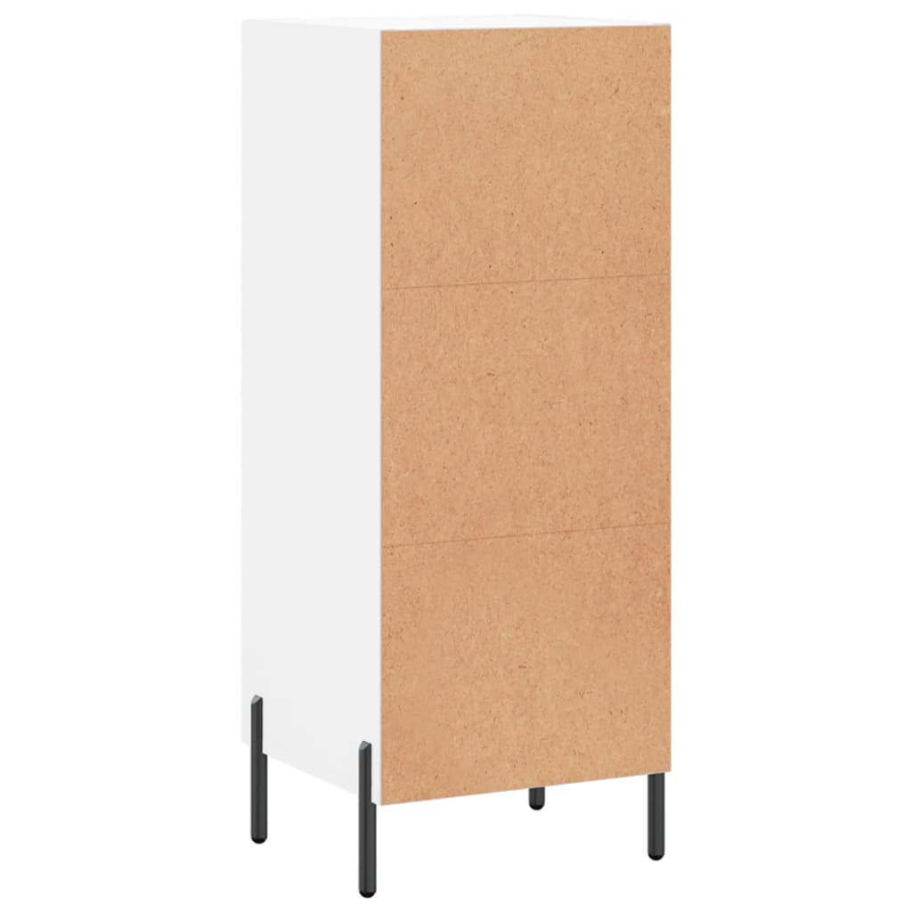 Buffet blanc 34,5x34x90 cm bois d'ingénierie - XIOS