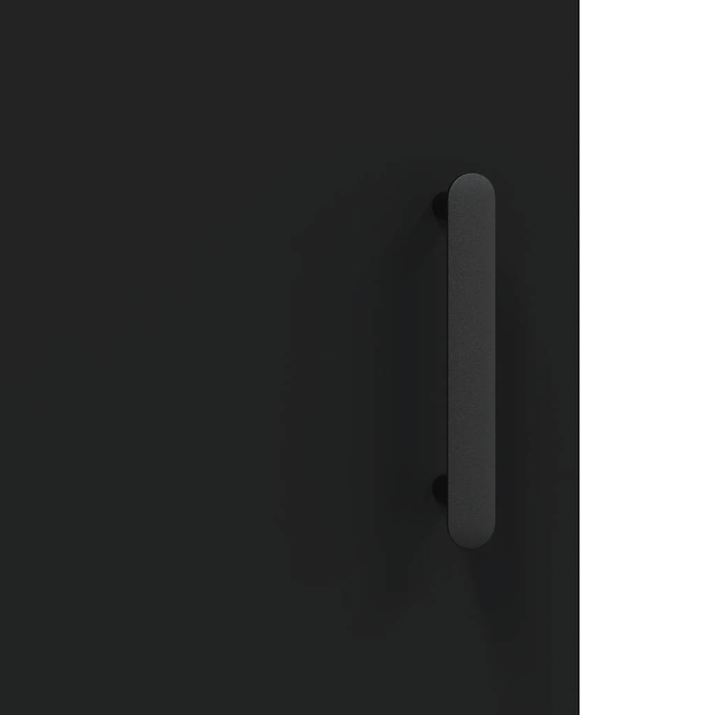 Buffet Noir 34,5x34x90 cm Bois d'ingénierie - XIOS