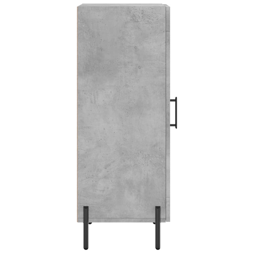 Buffet Gris béton 34,5x34x90 cm Bois d'ingénierie - XIOS