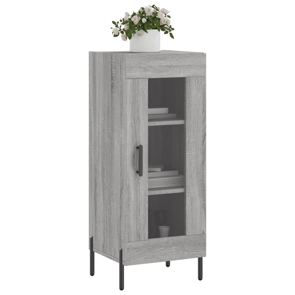 Buffet Sonoma gris 34,5x34x90 cm Bois d'ingénierie - XIOS