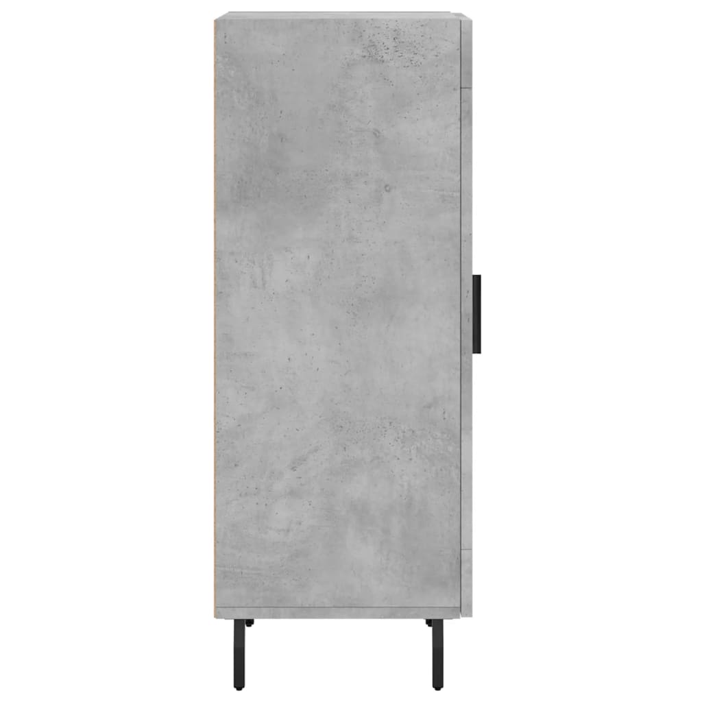 Buffet Gris béton 34,5x34x90 cm Bois d'ingénierie - XIOS