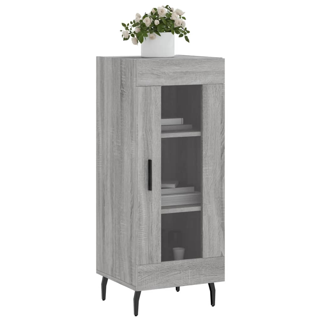 Buffet Sonoma gris 34,5x34x90 cm Bois d'ingénierie - XIOS
