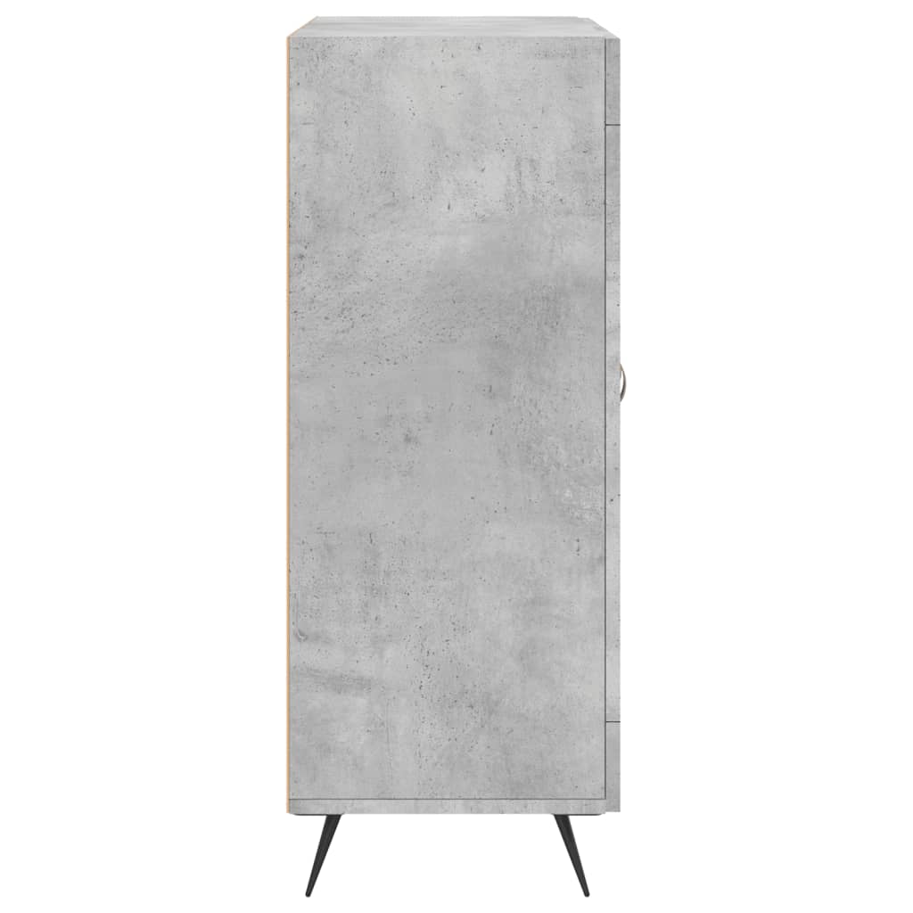 Buffet gris béton 69,5x34x90 cm bois d'ingénierie - XIOS
