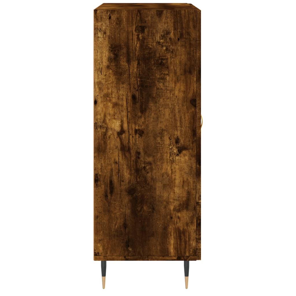 Buffet chêne fumé 69,5x34x90 cm bois d'ingénierie - XIOS