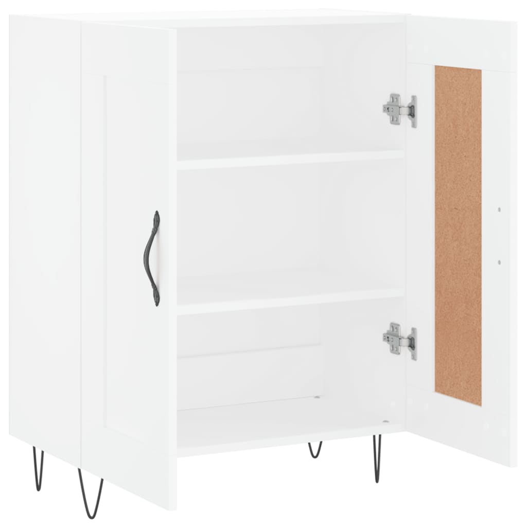Buffet blanc 69,5x34x90 cm bois d'ingénierie - XIOS