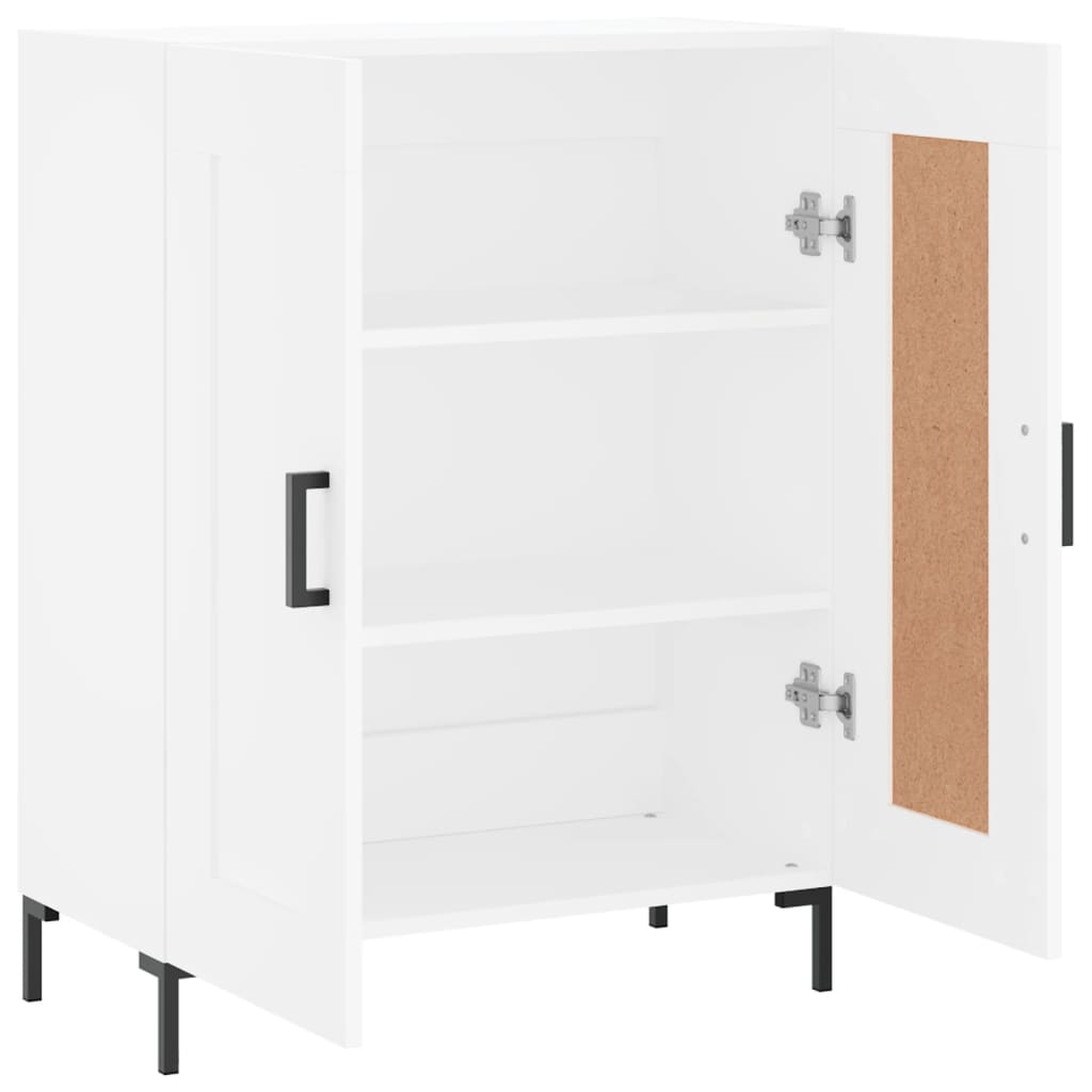 Buffet blanc 69,5x34x90 cm bois d'ingénierie - XIOS