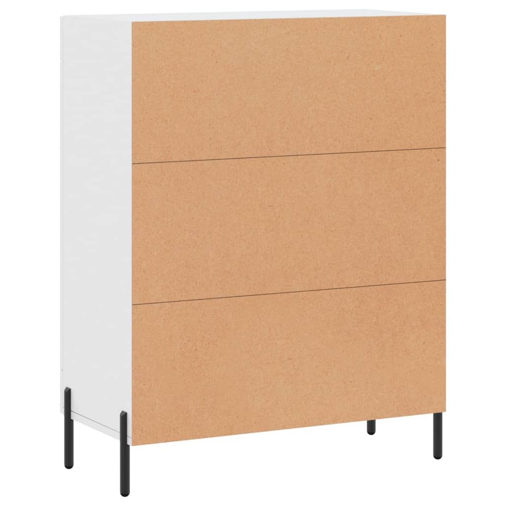 Buffet blanc 69,5x34x90 cm bois d'ingénierie - XIOS