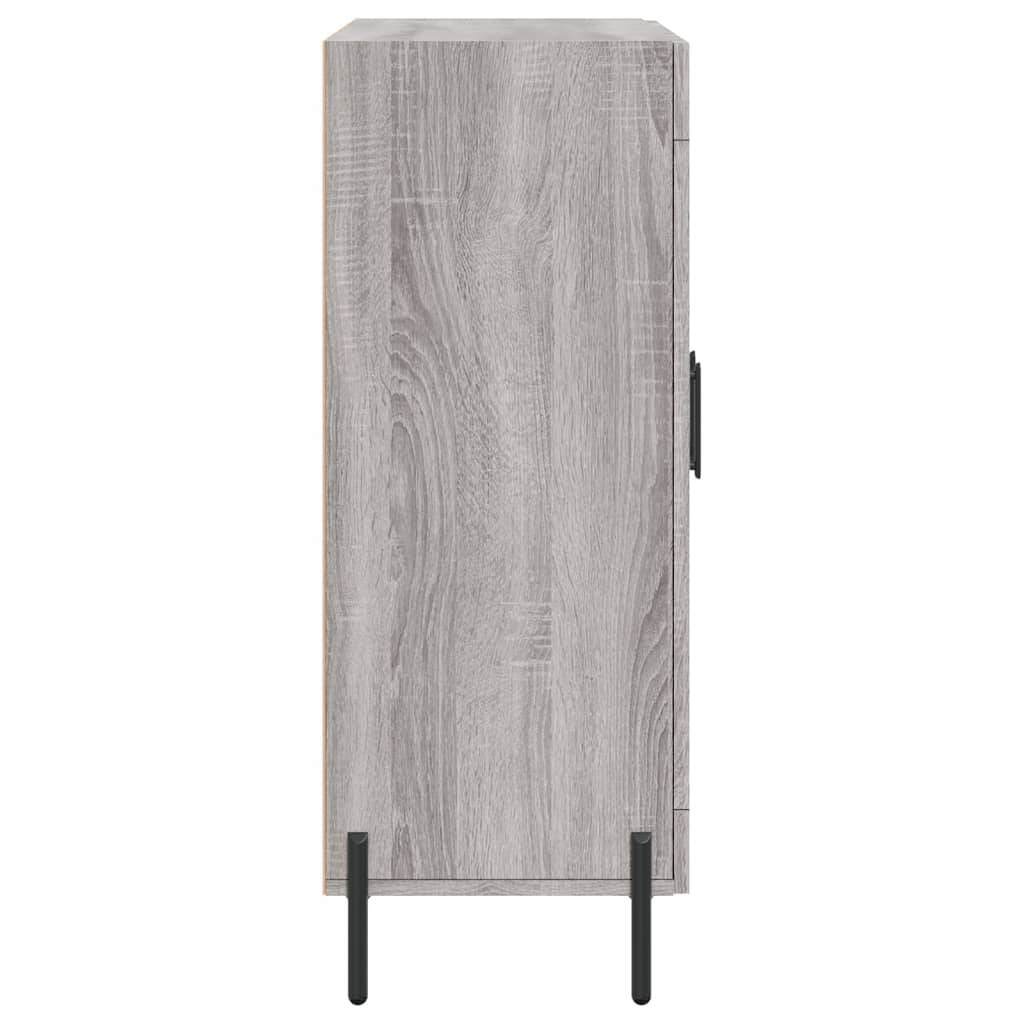 Buffet sonoma gris 69,5x34x90 cm bois d'ingénierie - XIOS