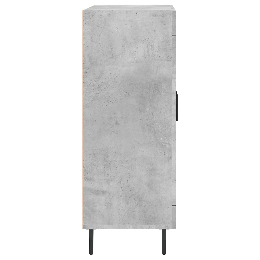 Buffet gris béton 69,5x34x90 cm bois d'ingénierie - XIOS