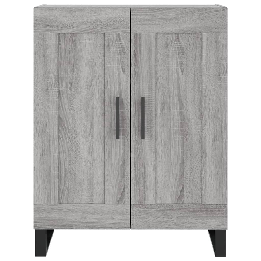 Buffet sonoma gris 69,5x34x90 cm bois d'ingénierie - XIOS