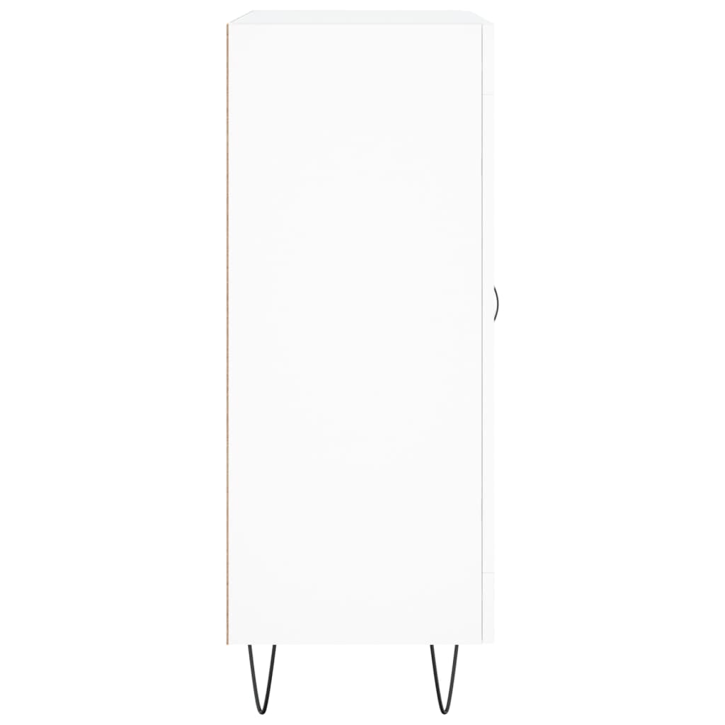 Buffet blanc 69,5x34x90 cm bois d'ingénierie - XIOS