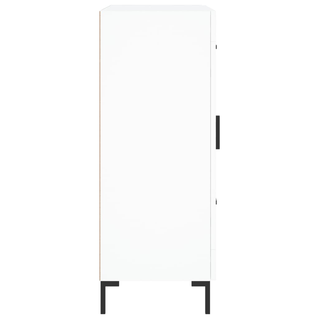 Buffet blanc 69,5x34x90 cm bois d'ingénierie - XIOS