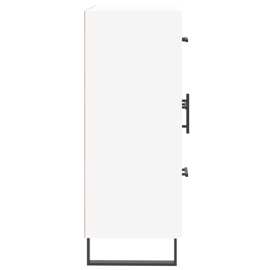Buffet blanc 69,5x34x90 cm bois d'ingénierie - XIOS