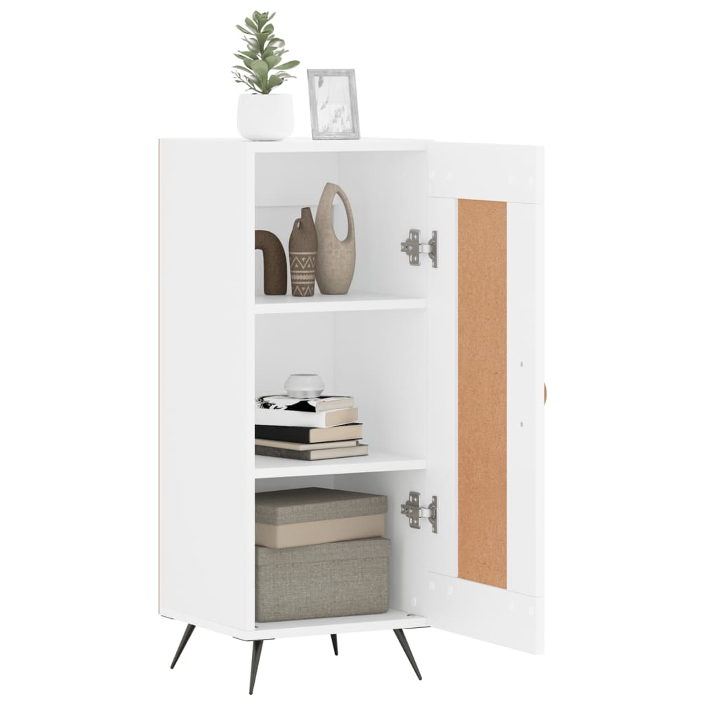 Buffet blanc 34,5x34x90 cm bois d'ingénierie - XIOS