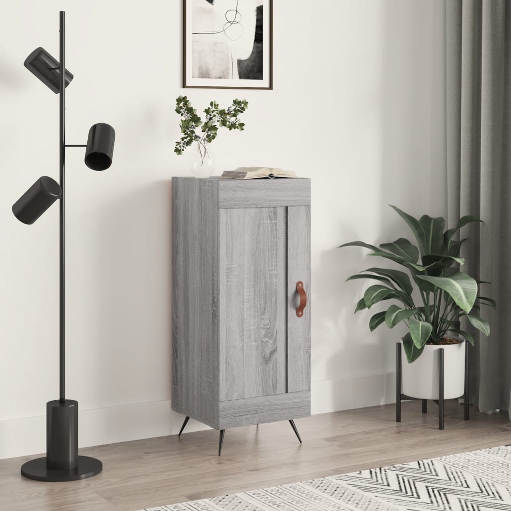 Buffet Sonoma gris 34,5x34x90 cm Bois d'ingénierie - XIOS