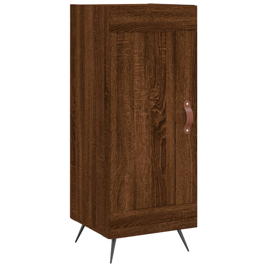 Buffet Chêne marron 34,5x34x90 cm Bois d'ingénierie - XIOS