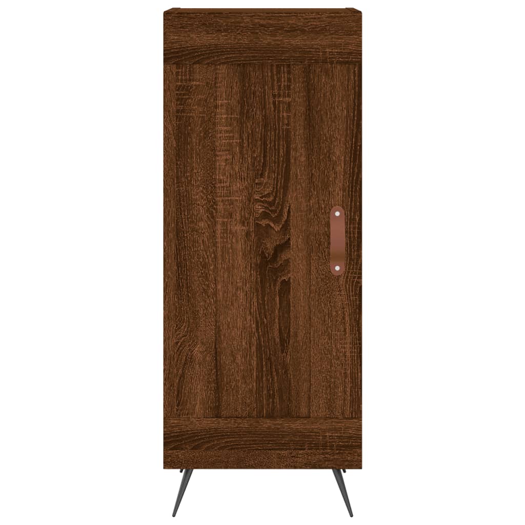 Buffet Chêne marron 34,5x34x90 cm Bois d'ingénierie - XIOS