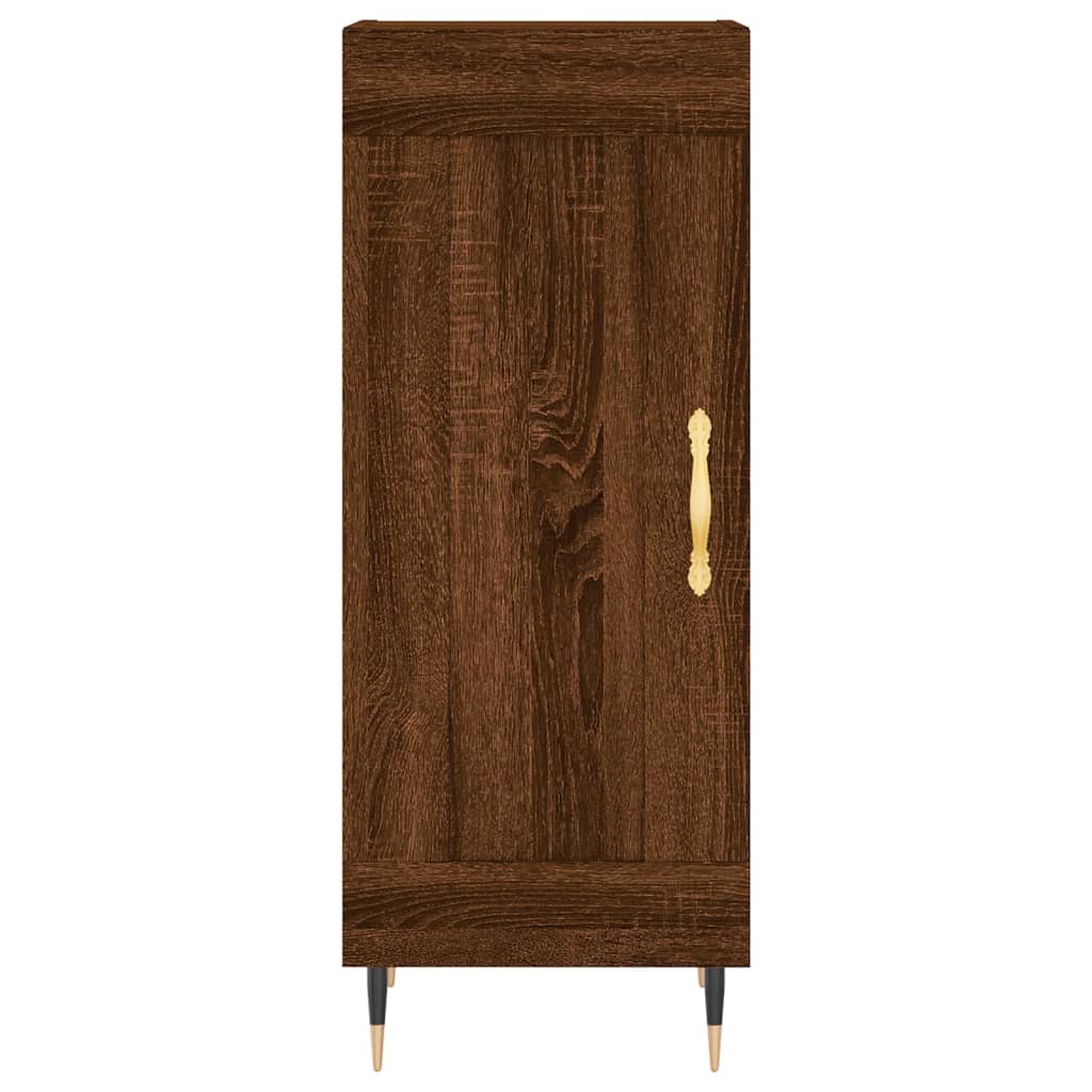 Buffet Chêne marron 34,5x34x90 cm Bois d'ingénierie - XIOS