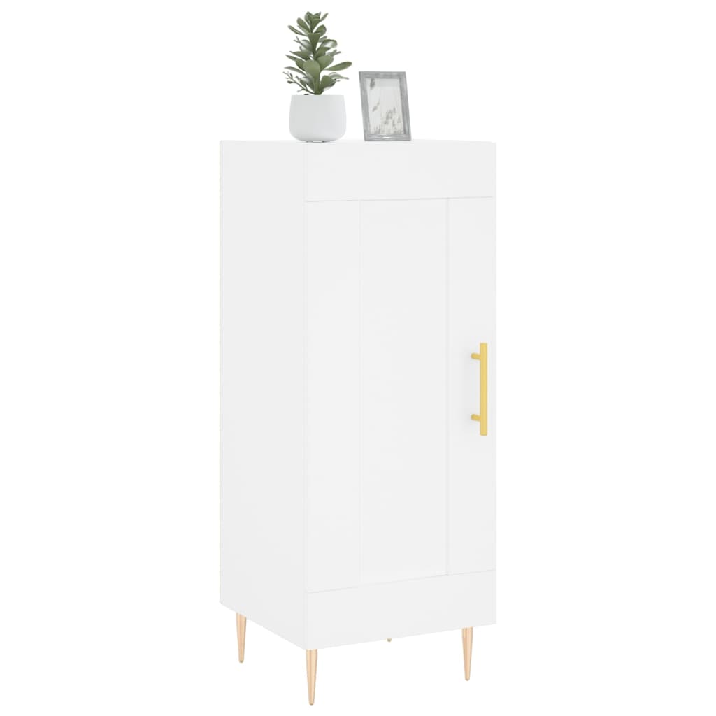 Buffet blanc 34,5x34x90 cm bois d'ingénierie - XIOS