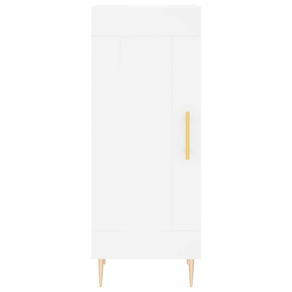 Buffet blanc 34,5x34x90 cm bois d'ingénierie - XIOS