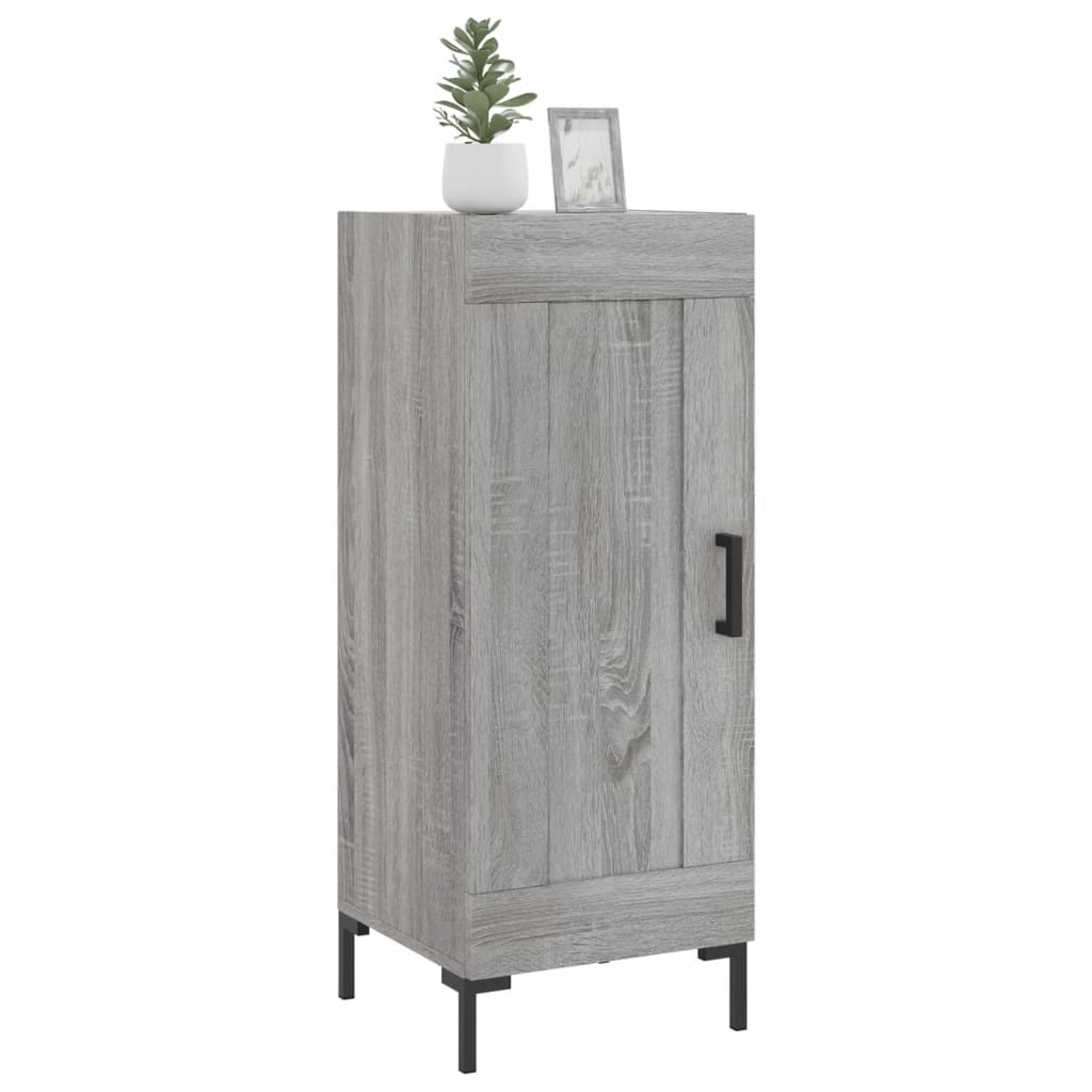 Buffet Sonoma gris 34,5x34x90 cm Bois d'ingénierie - XIOS