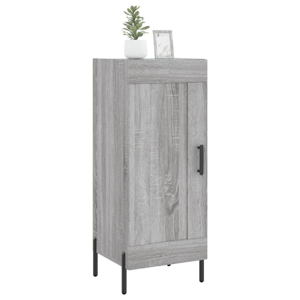 Buffet Sonoma gris 34,5x34x90 cm Bois d'ingénierie - XIOS
