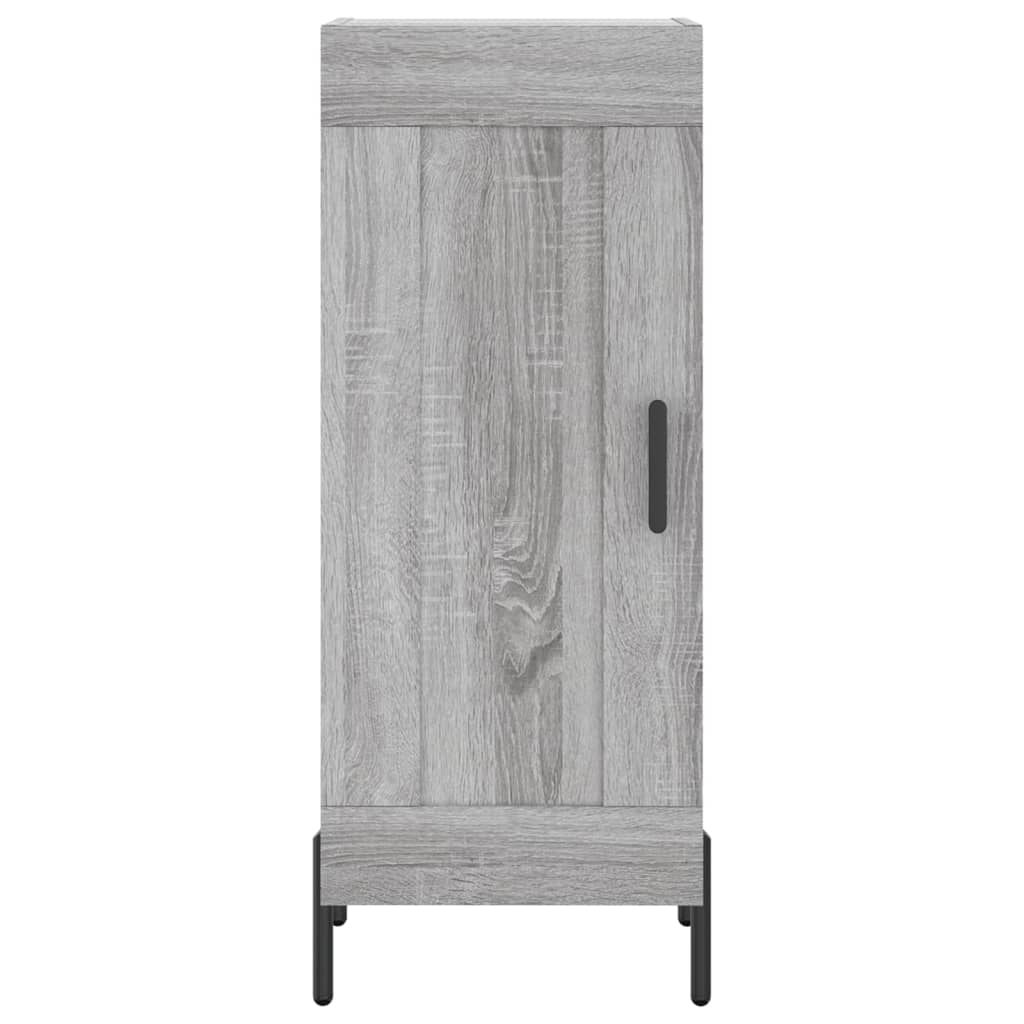 Buffet Sonoma gris 34,5x34x90 cm Bois d'ingénierie - XIOS