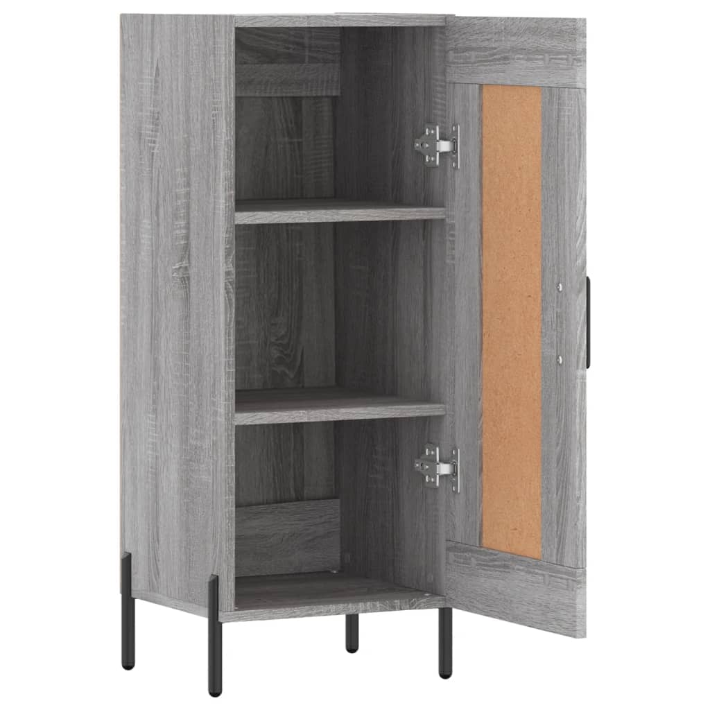 Buffet Sonoma gris 34,5x34x90 cm Bois d'ingénierie - XIOS