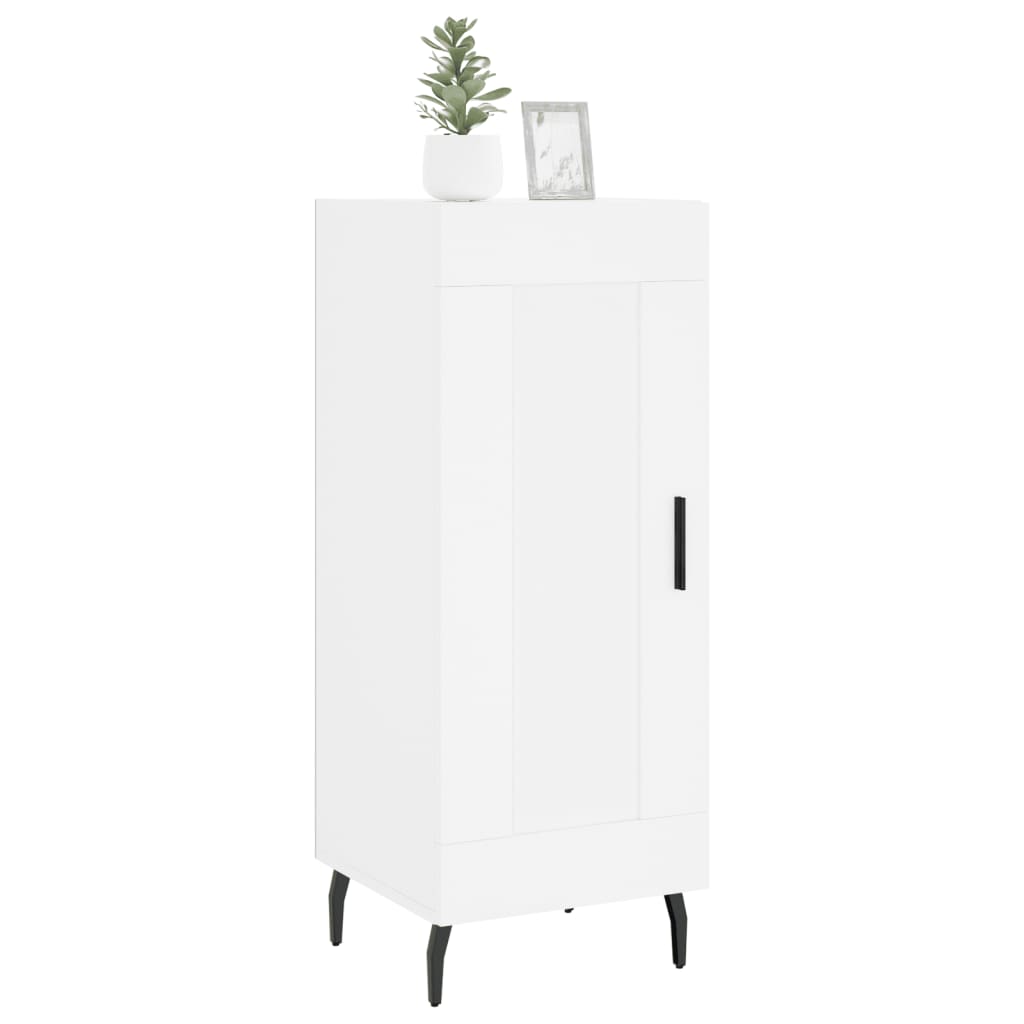 Buffet blanc 34,5x34x90 cm bois d'ingénierie - XIOS