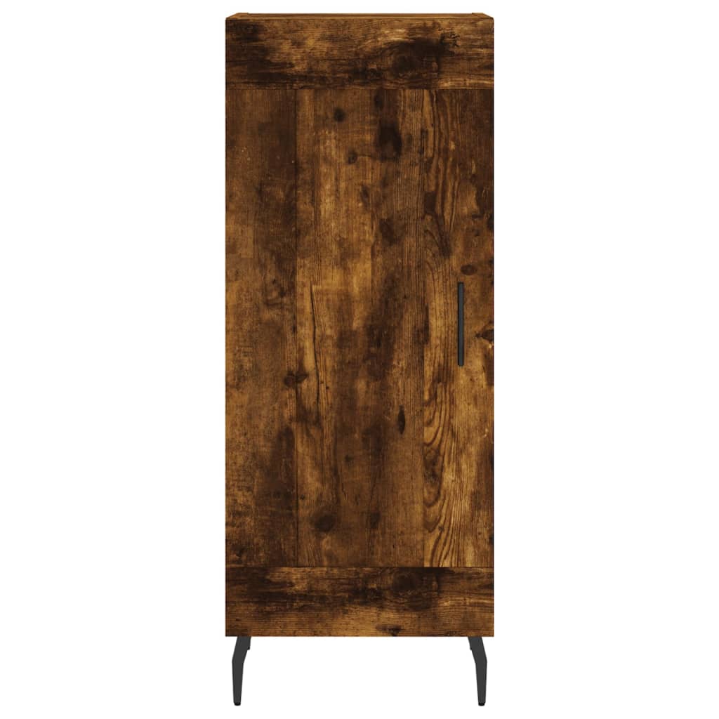 Buffet Chêne fumé 34,5x34x90 cm Bois d'ingénierie - XIOS