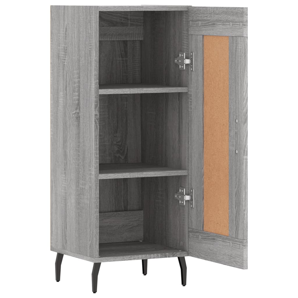 Buffet Sonoma gris 34,5x34x90 cm Bois d'ingénierie - XIOS