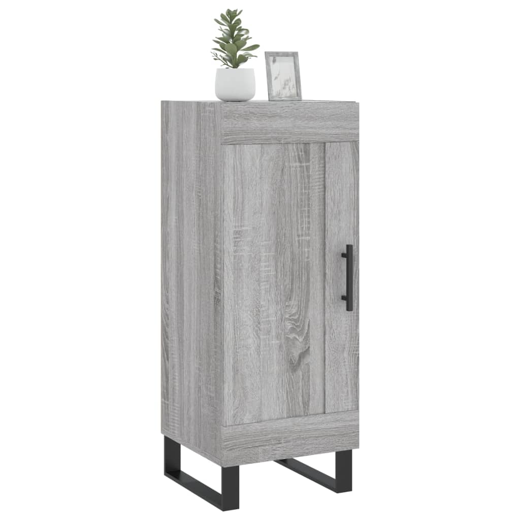 Buffet Sonoma gris 34,5x34x90 cm Bois d'ingénierie - XIOS