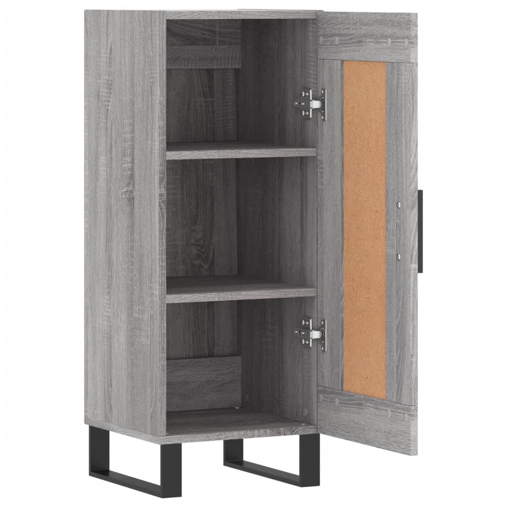 Buffet Sonoma gris 34,5x34x90 cm Bois d'ingénierie - XIOS