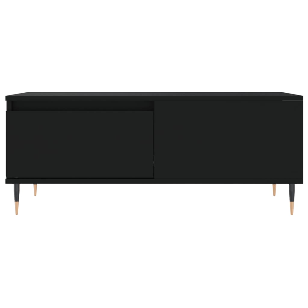 Table basse Noir 90x50x36,5 cm Bois d'ingénierie - XIOS