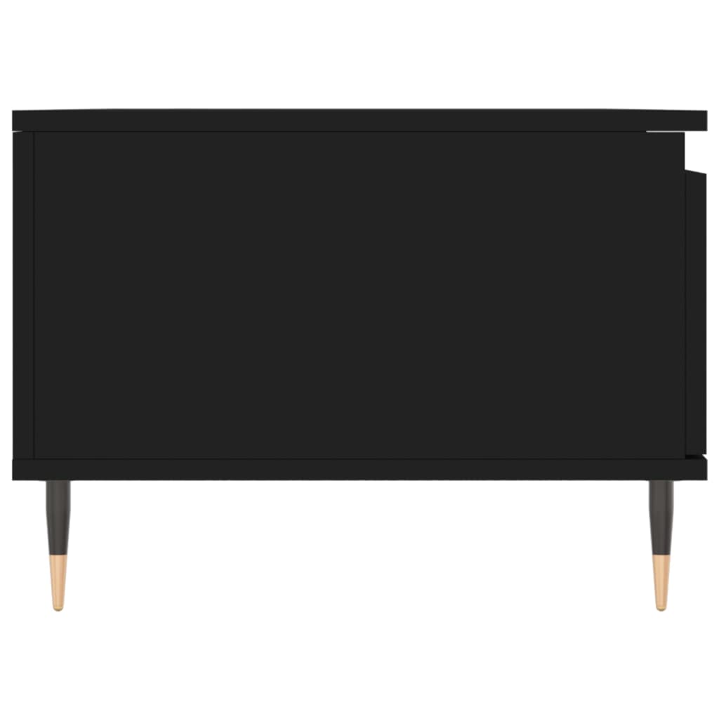 Table basse Noir 90x50x36,5 cm Bois d'ingénierie - XIOS