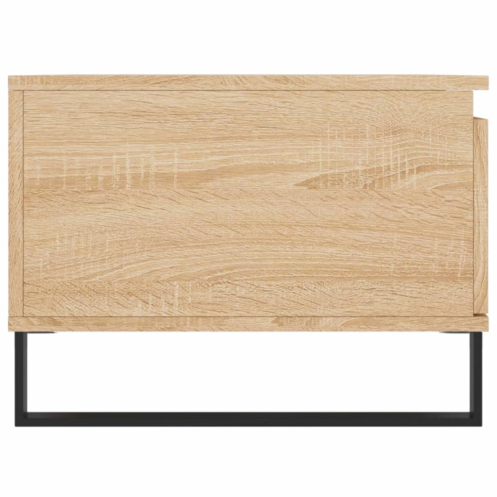 Table basse Chêne sonoma 90x50x36,5 cm Bois d'ingénierie - XIOS