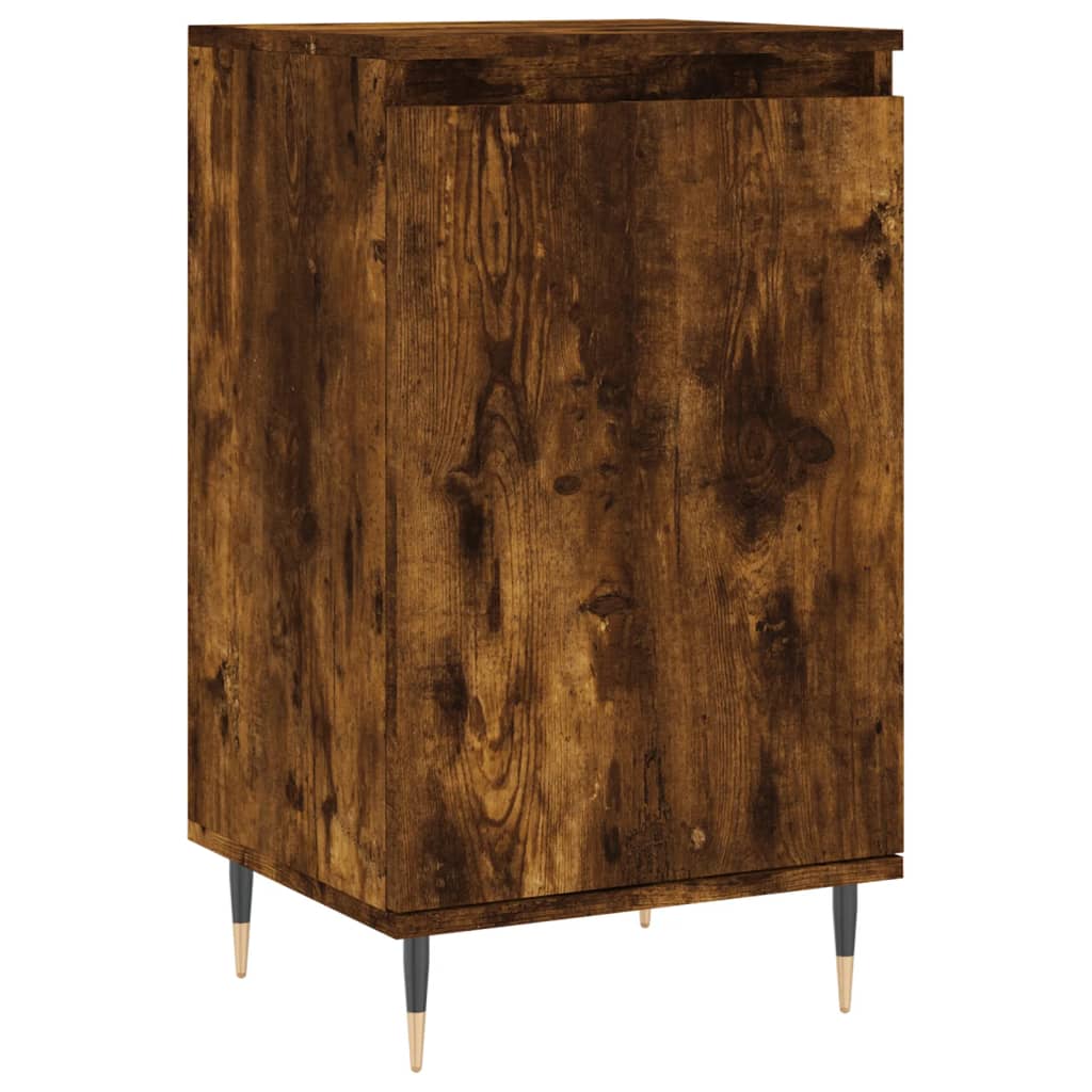 Buffets 2 pcs chêne fumé 40x35x70 cm bois d'ingénierie - XIOS